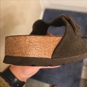 birkenstock dark green